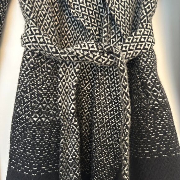 BB Dakota Myles Blanket Coat with Belt, Ombre, Size S - Picture 8 of 11